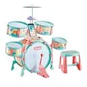 Детская барабанная установка M 33 C/D-1 – 5 барабанов, стул, аксессуары, в коробке