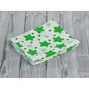 Пелюшка Руно Зірочки ситець 95х80 см салатова (24А_зірочки салатовий)