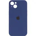 Чехол Silicone Case Full Camera Protective AA для Apple iPhone 14 Plus 6.7 Синий/Deep navy