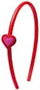 Обруч для волос Titania Сердце, пластмассовый, красный, 1 шт. (8502 KIDS)