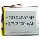 Внутренний аккумулятор на 3200mAh размеры 95x75 мм