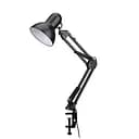 Настільна лампа Євросвітло Ridy-027 E27 зі струбциною чорна