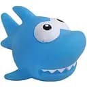 Игрушка для собак Eastland Дельфин с пищалкой, голубой/красный, 13х10х7 см (520-165)