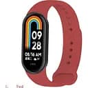 Силиконовый ремешок BeCover для Xiaomi Mi Smart Band 8 Dark Red (709385)