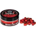 Бойлы Brain Double Balance Cranberry & Squid (клюква + кальмар) 8+6х10 mm