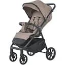 Прогулянкова коляска El Camino ME 1182 Malta Coffee Beige з регульованою ручкою, підсклянником та дощовиком