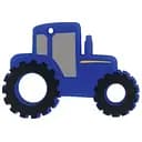 Прорезыватель для зубов Lindo Трактор, синий (LI 328-43)