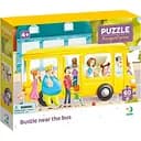 Пазл DoDo Транспорт Метушня біля автобуса, 60 елементів (300551)