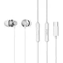 Навушники Celebrat D15 з мікрофоном білі