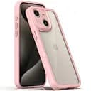 Чохол Epik TPU Transparent + Colour 1.5 мм для Apple iPhone 15, 6.1 Pink