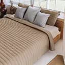 Набір Sonex Nassau: покривало двостороннє 240х220 см + наволочка 70х50 см 2 шт. коричневий (SO102517)