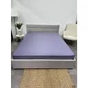 Простыня на резинке Ecotton Nid Purple Полисатин 200х180 см (24588)