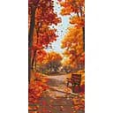 Картина по номерам "Осінній парк" 11572-AC 40х80 см