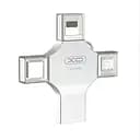 Флеш накопичувач 4 виходи - XO DK04 256 GB - USB type-c lightning