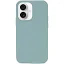 Чохол Epik Silicone Case Full Protective AA NO LOGO для Apple iPhone 16, 6.1 Бірюзовий/Turquoise