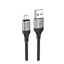 Кабель USB Hoco X102 Micro-USB 2.4 A 1 м для зарядки и передачи данных черный