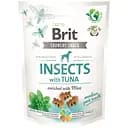 Ласощі для собак Brit Care Dog Crunchy Snack Insects Tuna для свіжості подиху, комахи, тунець, м'ята 200 г
