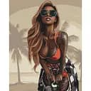 Картина за номерами ArtCraft Спокуса Майамі 40х50 см 10221-AC