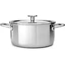 Каструля KitchenAid Multi-Ply Stainless Steel з кришкою 24 см 4.9 л (CC003260-001)