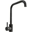 Змішувач кухонний Platinum NS02B (3008B) поворотний одноважільний з нержавіючої сталі мікс (000040467)