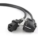 Шнур сетевой кабель питания сетевой 3x0.75 мм для ПК 1.8 м Atcom черный