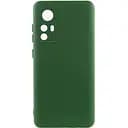 Чохол TPU Getman Liquid Silk Full Camera для Xiaomi Redmi Note 12S Зелений / Dark green