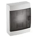 Електричний щиток зовнішній Horoz Electric 24 з пружинною системою блокування білий