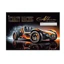 Альбом для рисования А4, 12 листов, 100 г/м², на скобе, дизайн 23041-23044