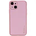 Шкіряний чохол Epik Xshield для Apple iPhone 14, 6.1 Рожевий/Pink