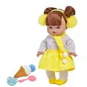 Детская кукла "Маленькие-Миленькие" M 4735-1IUA 31 см, музыка, аксессуары Желтый