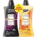 Набор кондиционеров для белья Silan Supreme Elegance 1012 мл + Glamour 1012 мл