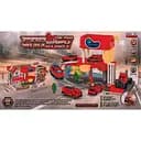 Автомойка 10 A-4 с водой и световыми эффектами, 3 машинки в комплекте