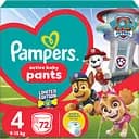 Набор подгузники-трусики Pampers Active Baby Pants Щенячий патруль 4 (9-15 кг) 72 шт.