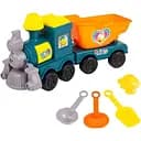 Паровозик с куличами 8295-81B детский игровой набор для веселой игры в песочнице и на пляже