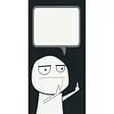 Листівка за номерами "Fuck you" 16111-AC 40х80 см