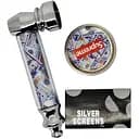 Трубка курильна + гриндер для подрібнення тютюну HL-YD-305 Supreme Долар Silver (16621)