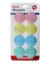 Магніти пастельних кольорів, 4 см, 8 шт.