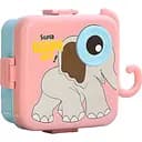Герметичный детский ланч-бокс Elephant 1590 мл розовый