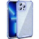 Чохол Epik TPU Ease Carbon color series для Apple iPhone 13 Pro Max 6.7 Синій/Прозорий