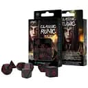 Набір кубиків Classic Runic Black & red Dice Set , 7 шт. (SCLR01)