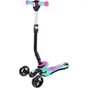 Дитячий самокат Bambi SC21003 складний з ліхтариком Бірюзовий