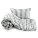 Набор одеяло и подушка силиконовый Grey Braid серый (924.52_Grey Braid)