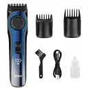 Акумуляторна машинка для стрижки волосся 600 мАh зі змінними насадками 2 шт 5Вт VGR V-080 чорна