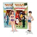 Игра с многоразовыми наклейками "Одевалка Профессии" Умняшка 1890-UM