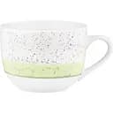 Чашка Ardesto Siena 500 мл бело-зеленая (AR2950SWG)