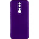 Чехол TPU GETMAN Liquid Silk Full Camera для Xiaomi Redmi 8 Фиолетовый / Ultra Violet