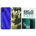 Захисна гідрогелева плівка SKLO Back (тил) Camo для TECNO Spark 8P Зелений / Army Green