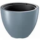 Горшок для цветов Prosperplast Heos с вкладышем 298 мм светло-серый (89274-443)
