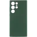 Чохол Lakshmi Silicone Cover Full Camera (AAA) для Samsung Galaxy S24 Ultra Зелений / Cyprus Green