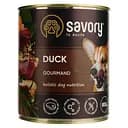 Вологий корм для дорослих собак всіх порід Savory Dog Gourmand з качкою 800 г